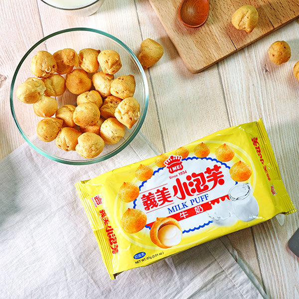 Bánh Puff Vị Sữa