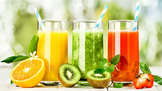 Nước ép trái cây giảm cân giữ dáng
